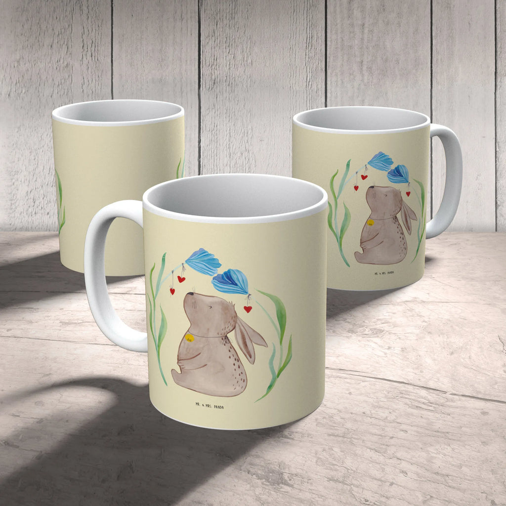 Mug Hare flower Porzellantasse, Tasse, Tasse mit Zitaten, Teetasse, Keramiktasse, Geschenktasse, Tasse mit Motiven, Kaffeetasse, Bürotasse, Ostern, Osterhase, Ostergeschenke, Osternest, Osterdeko, Geschenke zu Ostern, Ostern Geschenk, Ostergeschenke Kinder, Ostern Kinder, Schwangerschaft, Hoffnung, Taufgeschenk, Hase, Kaninchen, Taufe, Kindergeburtstag, Geburt, Geburtstag, Träume, Kind, erstes Kind