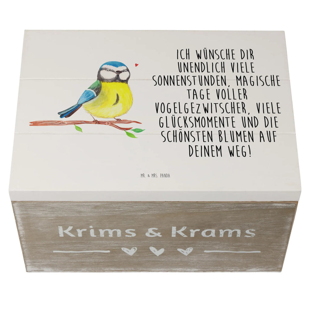 Holzkiste Vogel Blaumeise Geschenkbox, Erinnerungsbox, Truhe, Schatzkiste, Dekokiste, Kiste, XXL, Holzkiste, Erinnerungskiste, Geschenkdose, Aufbewahrungsbox, Schatulle, Ostern, Osterhase, Ostergeschenke, Osternest, Osterdeko, Geschenke zu Ostern, Ostern Geschenk, Ostergeschenke Kinder, Ostern Kinder, Ostergrüße, Blaumeise, Vogel, Frühling, liebe Grüße, Osterzeit, Frühlingsgefühle