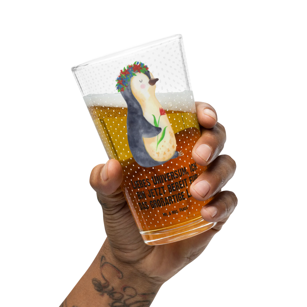 Szklanka do picia premium pingwin kwiaty Pinguin