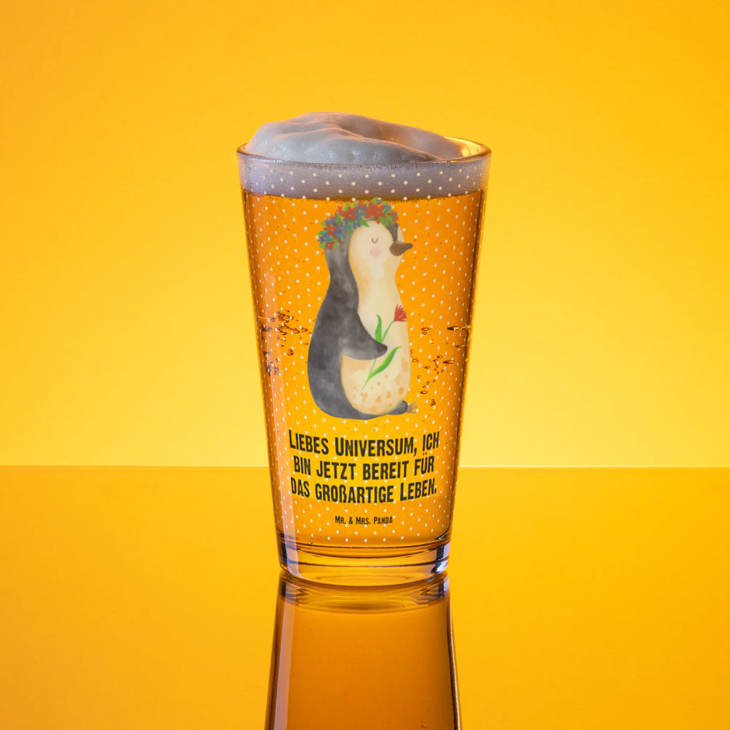 Szklanka do picia premium pingwin kwiaty Pinguin