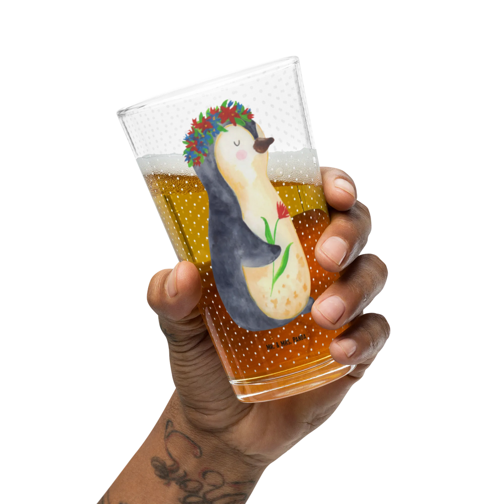 Szklanka do picia premium pingwin kwiaty Pinguin