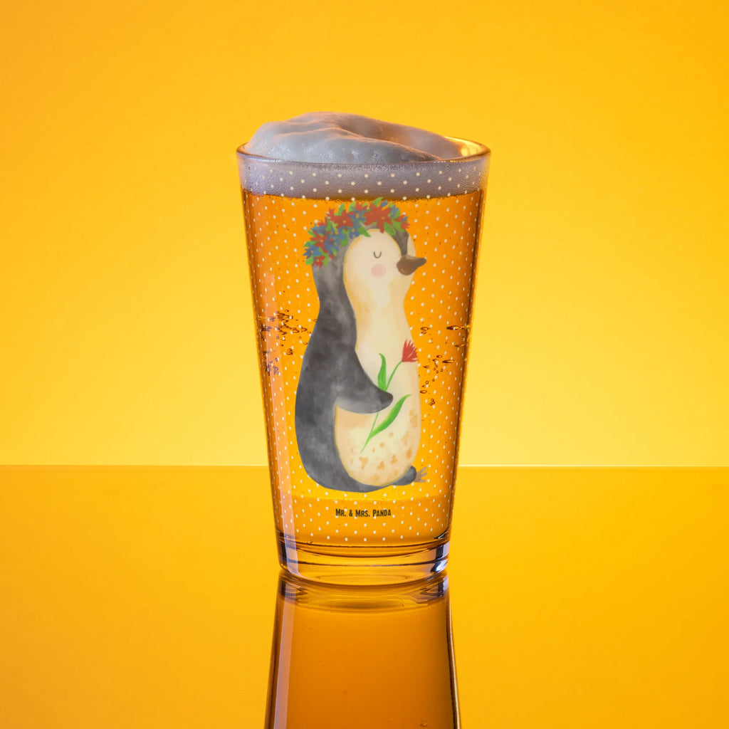 Szklanka do picia premium pingwin kwiaty Pinguin