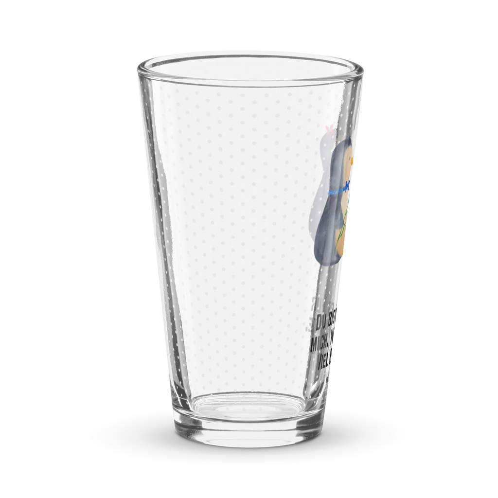 Premium drinking glass Penguin pair pint glass, stemware, premium glassware, lead-free crystal glass, dishwasher safe glass, glass, beer glass, barware, tumbler, water glass, luxury drinking glass, cocktail glass, drinking glass, highball glass, Penguin, North Pole, Winter, Penguins, wedding, dream couple, great love, love, penguins, lovers, anniversary, engagement, wedding gift, wedding day, proof of love, penguin, love gift