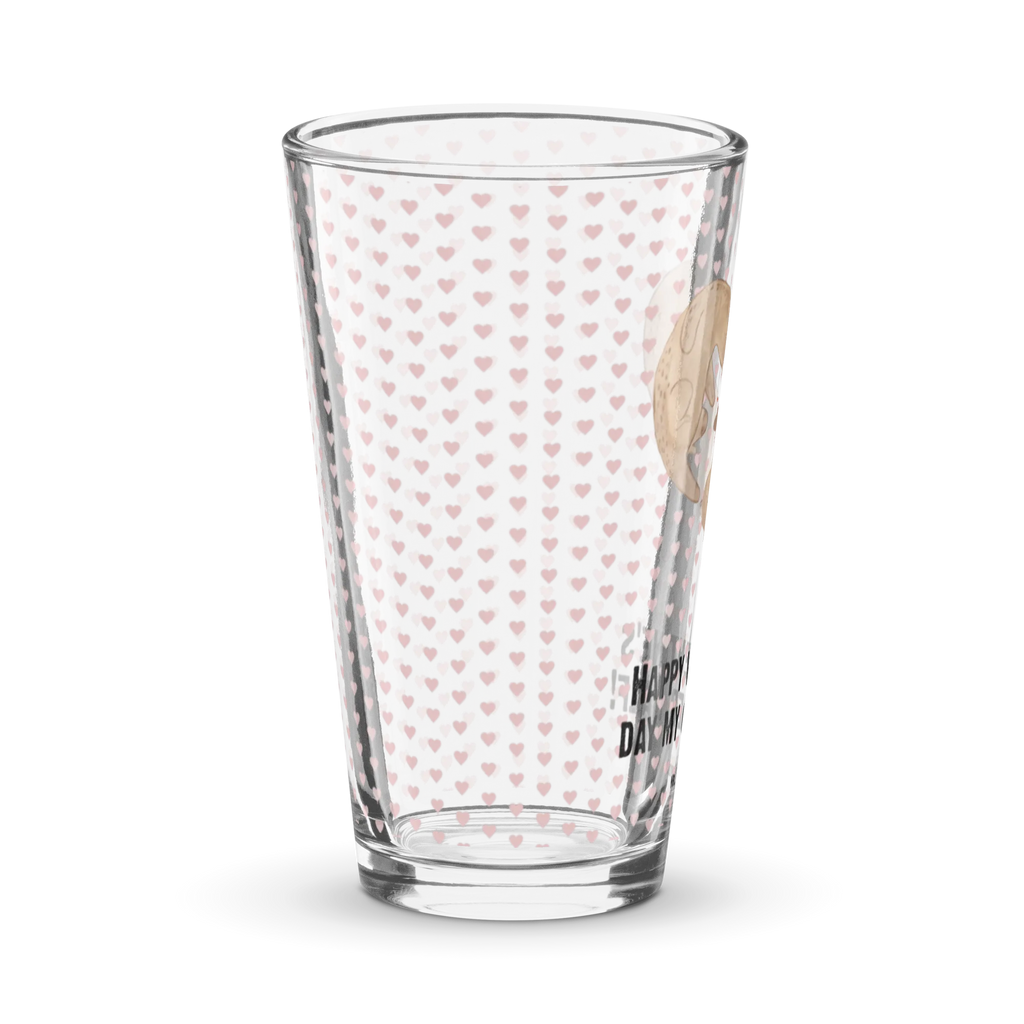 Szklanka do picia premium wydra Walentynka Miłość, partner, przyjaciel, przyjaciółka, mąż, żona, wesele, zaręczyny, prośba o rękę, prezent miłosny, rocznica, dzień ślubu