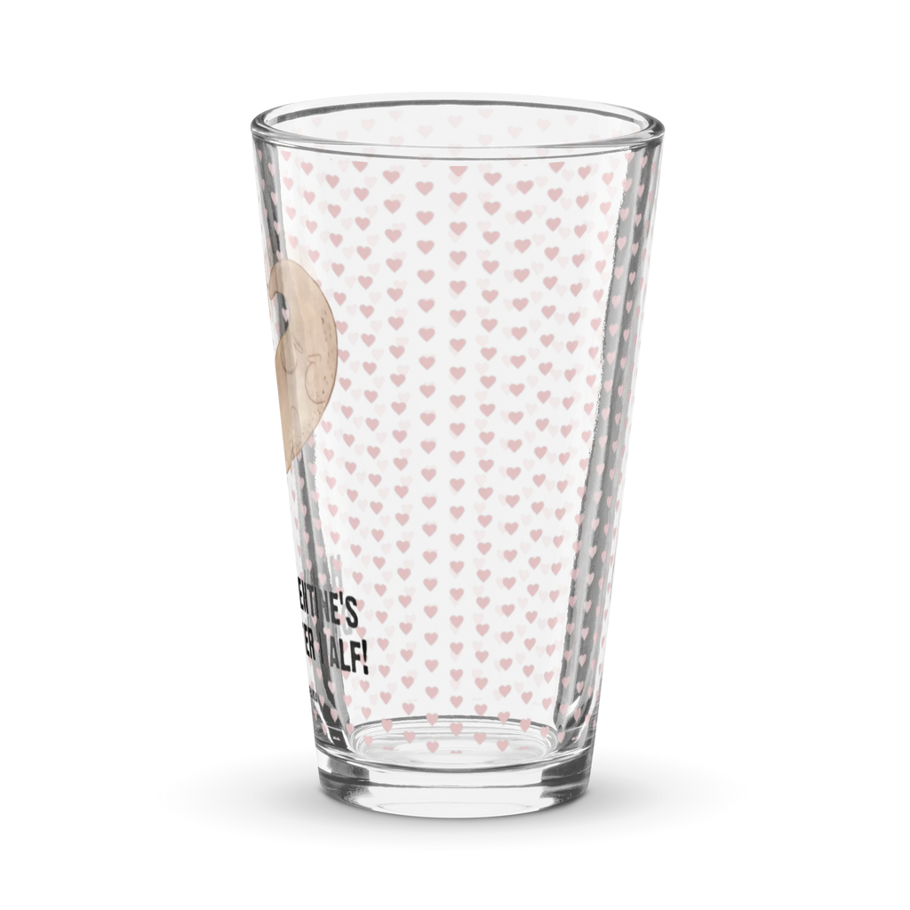 Szklanka do picia premium wydra Walentynka Miłość, partner, przyjaciel, przyjaciółka, mąż, żona, wesele, zaręczyny, prośba o rękę, prezent miłosny, rocznica, dzień ślubu