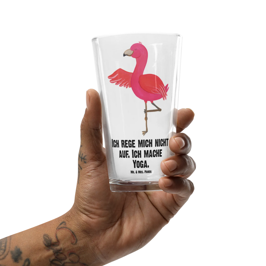 Premium drinking glass flamingo yoga glass, stemware, pint glass, tumbler, water glass, drinking glass, cocktail glass, luxury drinking glass, barware, lead-free crystal glass, premium glassware, dishwasher safe glass, highball glass, beer glass, Flamingo, pink, pink bird, bird of paradise, red, flamingo decoration, gift pink, gifts, gift idea, children, adults, girls, flamingo fans, summer, vacation, sea, unusual gifts in pink, pink gifts, girls gifts, small gifts, Caribbean feeling, funny sayings, bird, anger, agitation, yoga exercise, namaste, relaxation, deep relaxation, mindfulness, yoga