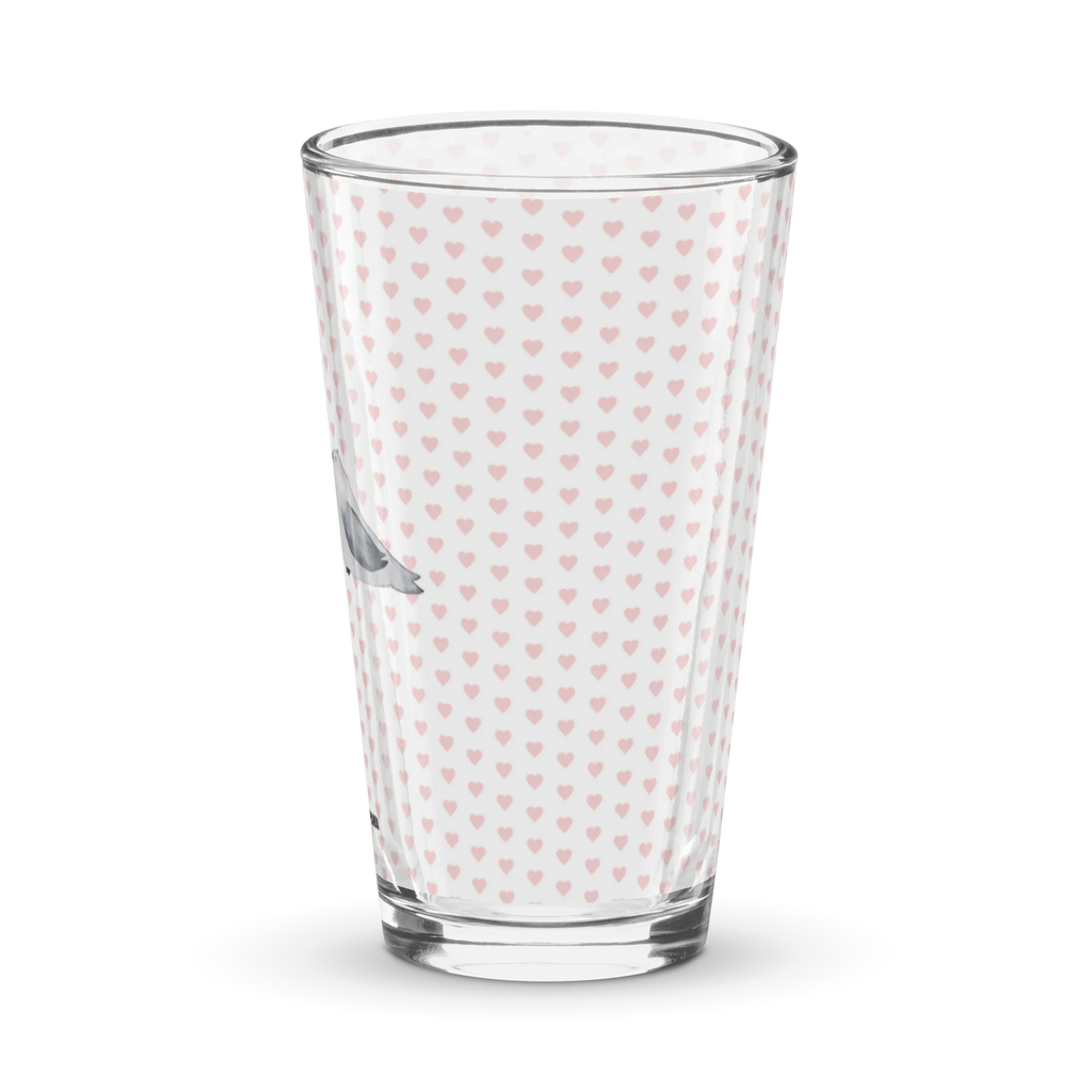 Szklanka do picia premium Gołębia miłość Miłość, partner, przyjaciel, przyjaciółka, mąż, żona, wesele, zaręczyny, prośba o rękę, prezent miłosny, rocznica, dzień ślubu