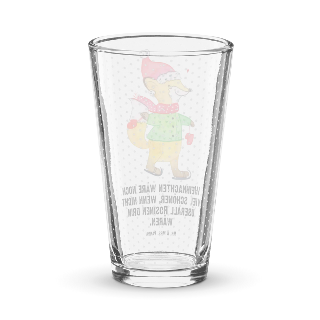 Premium drinking glass Fox skates dishwasher safe glass, glass, pint glass, beer glass, premium glassware, barware, water glass, tumbler, luxury drinking glass, stemware, lead-free crystal glass, drinking glass, cocktail glass, highball glass, Winter, Christmas, Christmas time, snow, christmas time, christmas, christmas tree, christmas eve, fir tree, christmas present, winter, santa claus, christmas days
