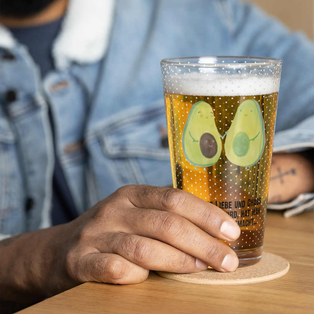 Szklanka do picia premium Awokado para Awokado, Warzywa, Wegan, Zdrowy