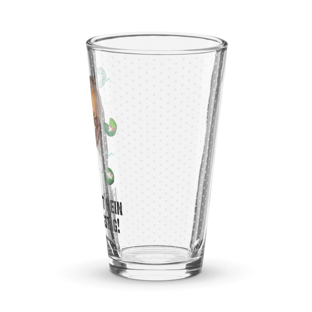 Premium drinking glass otter Water Lily highball glass, tumbler, glass, stemware, premium glassware, drinking glass, pint glass, barware, beer glass, dishwasher safe glass, lead-free crystal glass, water glass, cocktail glass, luxury drinking glass, otter, marten, sea otter, European otter, water mammal, aquatic animal, baby otter, predator, water, otter gifts, animal lover, gift ideas for animal lovers, animal, mammal, water animal, gifts for people in love