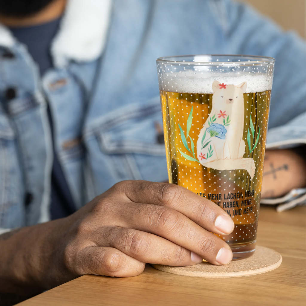 Szklanka do picia premium kot kwiaty Kot, motyw kotów, miłośnik kotów, dekoracje z kotami, przyjaciel kotów, entuzjasta kotów, produkty dla kotów, artykuły dla kotów, akcesoria dla kotów, pamiątki z kotami, produkty dla miłośników kotów, motywy kotów