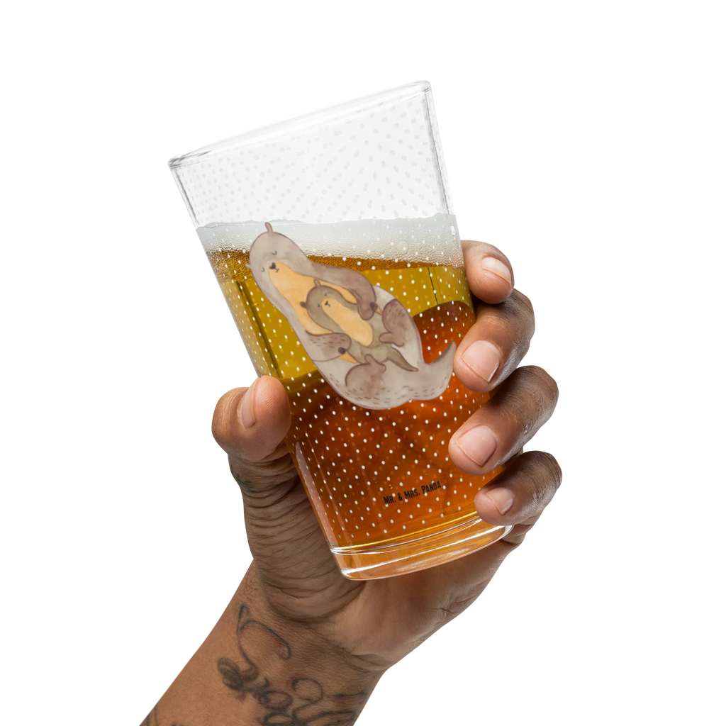 Szklanka do picia premium wydra dziecko Kuna, wydra, morska wydra