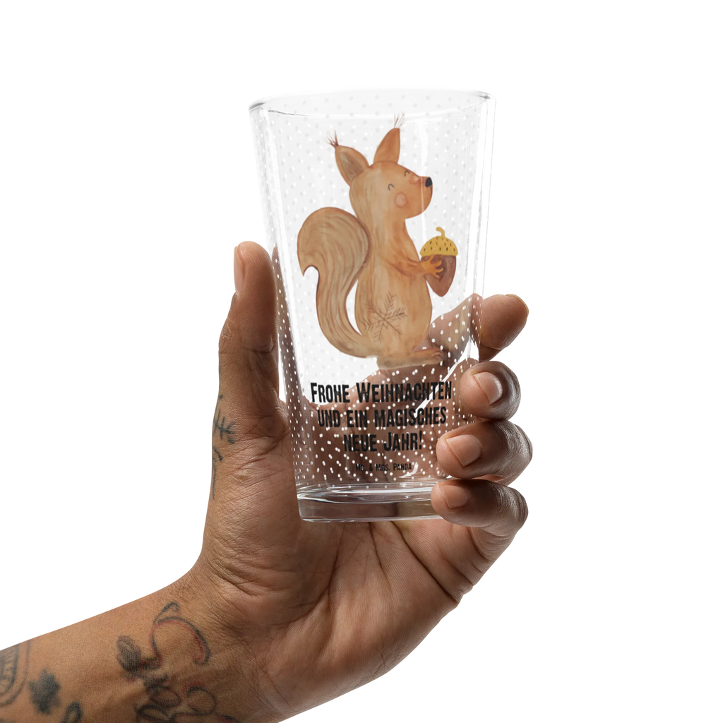 Premium drinking glass Squirrel Christmas beer glass, pint glass, luxury drinking glass, drinking glass, dishwasher safe glass, lead-free crystal glass, stemware, highball glass, barware, water glass, premium glassware, cocktail glass, tumbler, glass, Winter, Christmas, Christmas time, snow, Bird, Xmas, Happy New Year, Christmas Greeting, New Year, Christmas Theme, Merry Christmas