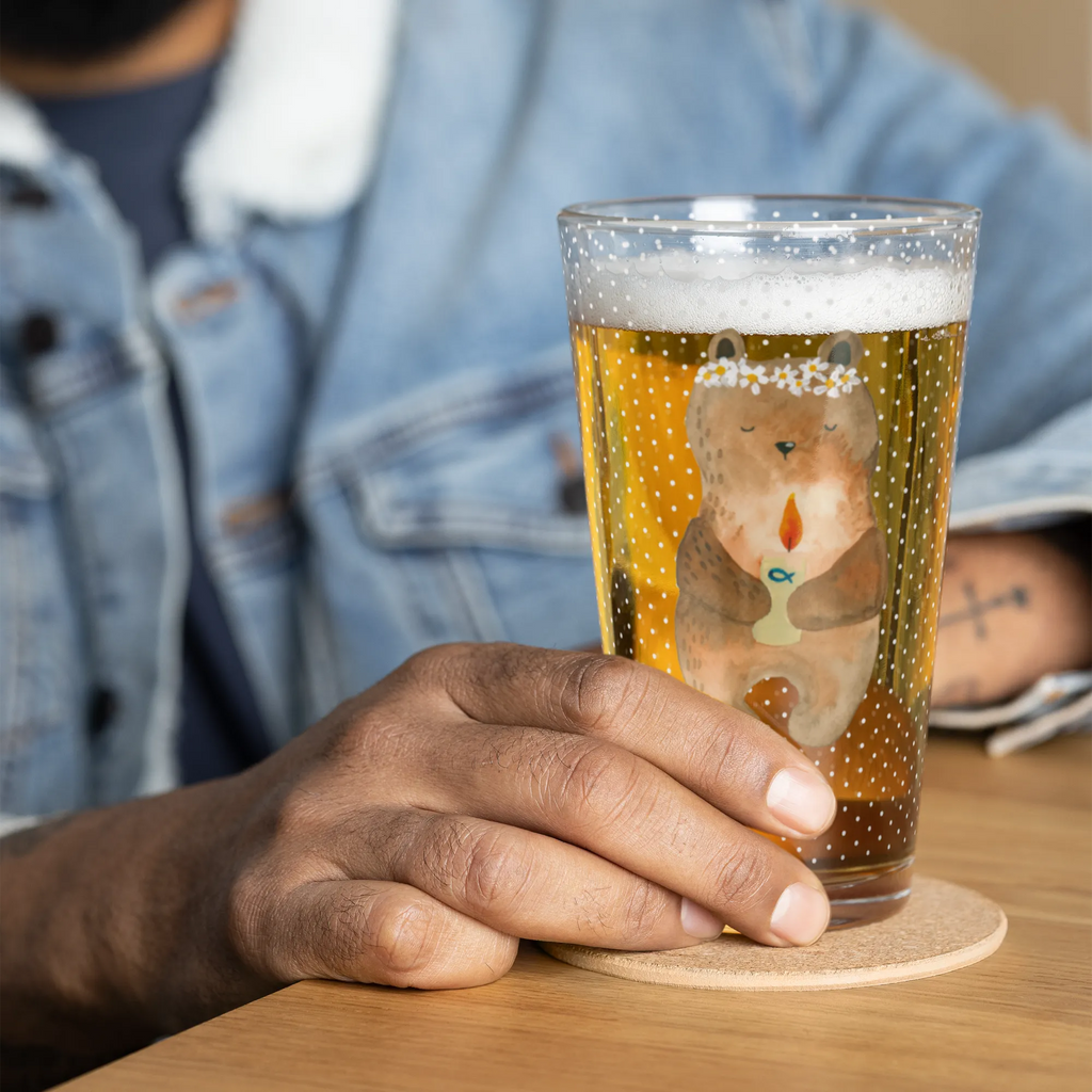 Szklanka do picia premium Niedźwiedź Komunia Niedźwiedź, Miś, Pluszowy miś