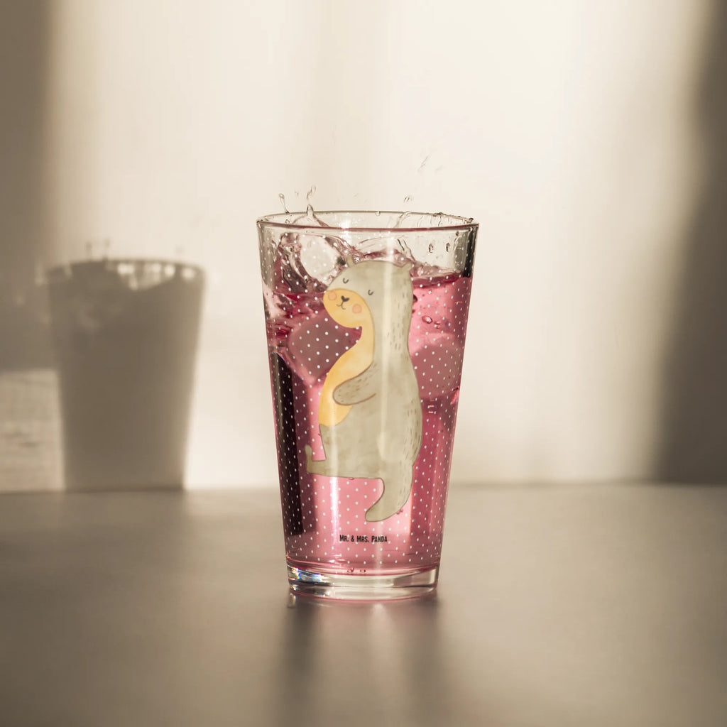 Szklanka do picia premium wydra brzuch Kuna, wydra, morska wydra