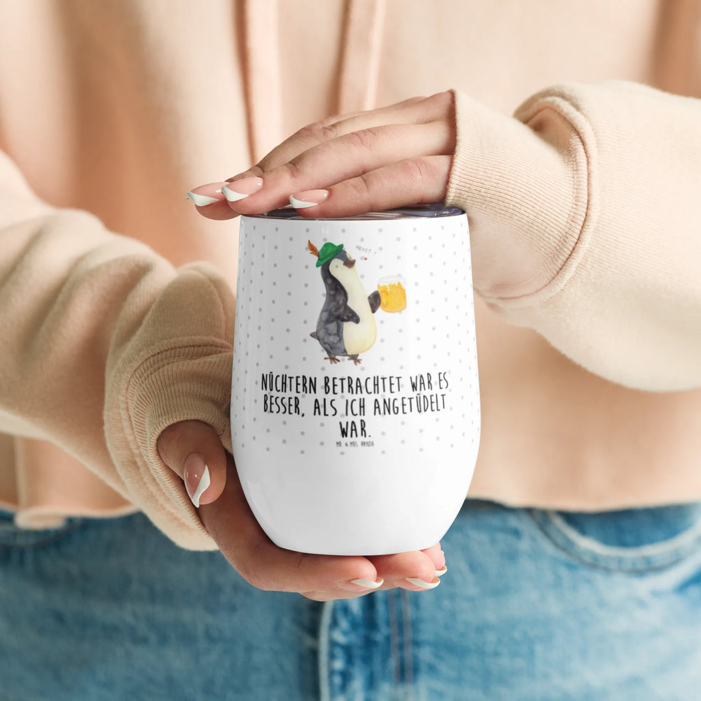 Wine cup Penguin Beer wine travel tumbler, wine tumbler, stemless wine glasses, wine glasses, hot drinks, mulled wine cup, premium wine tumbler, portable wine cup, wine goblet, insulated tumbler, drinking cup, Penguin, North Pole, Winter, Penguins, beer, Oktoberfest, penguins