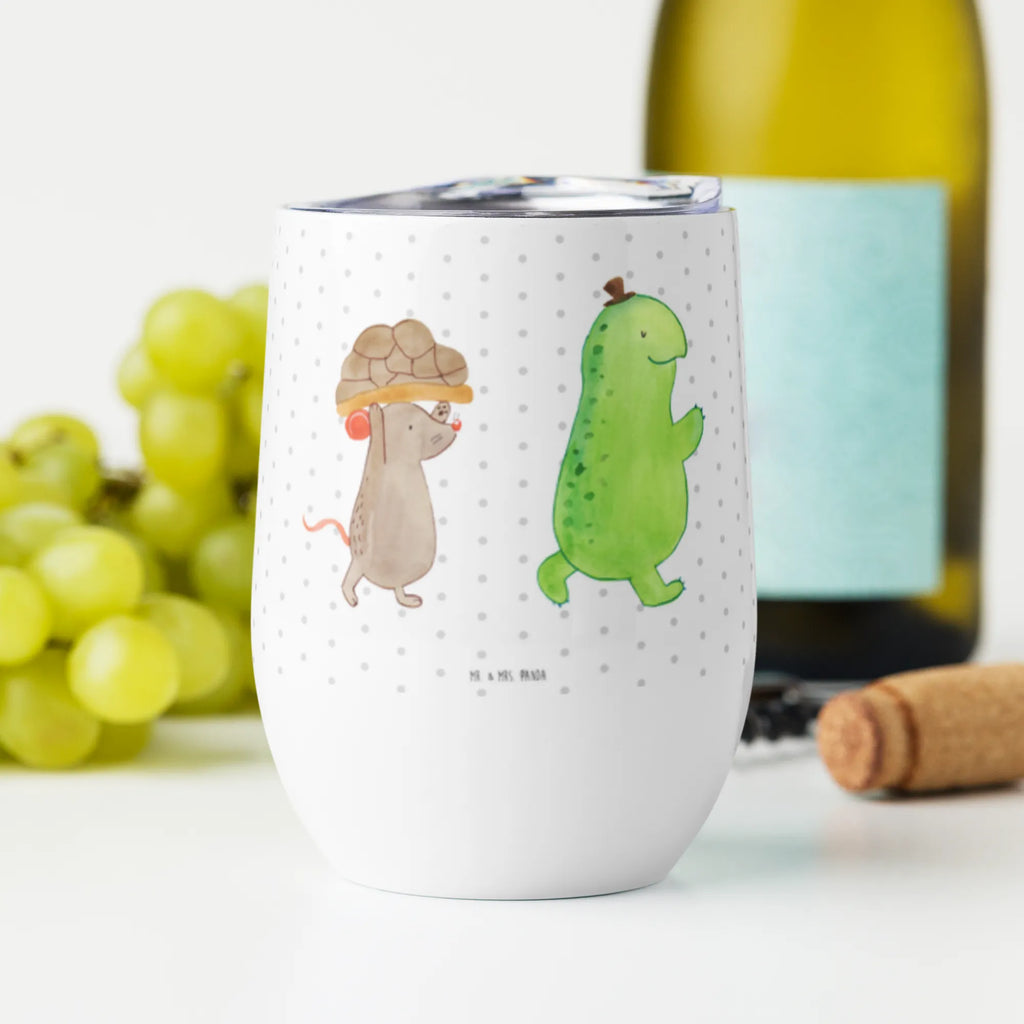 Kieliszek do wina żółw mysz Skałka