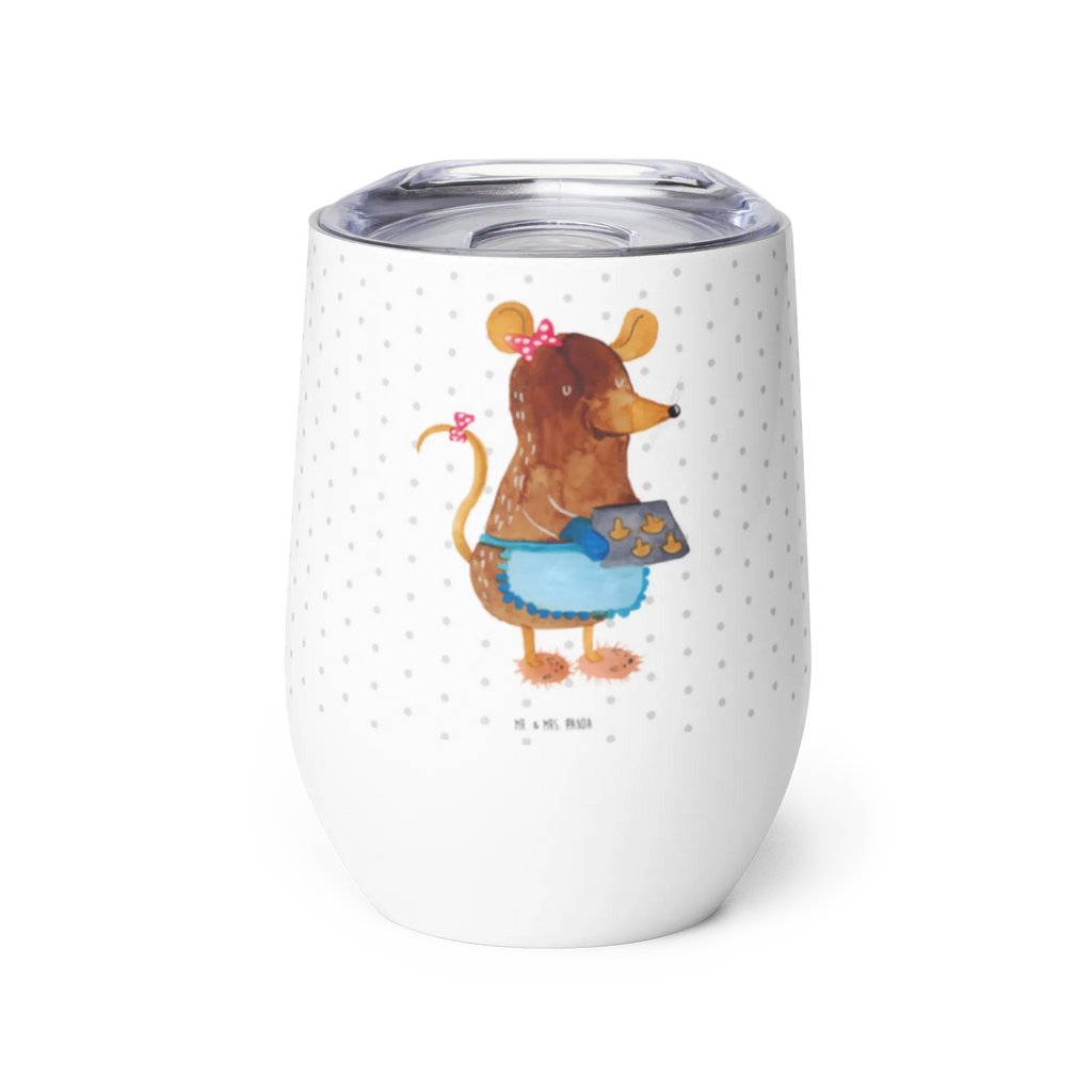 Kieliszek do wina Mysz ciastka Zima, Boże Narodzenie, dekoracje świąteczne, Mikołaj, Adwent, Wigilia, zimowy motyw