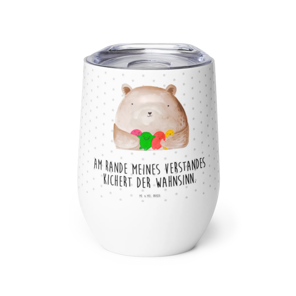 Wine cup bear Feeling wine travel tumbler, premium wine tumbler, stemless wine glasses, wine goblet, insulated tumbler, portable wine cup, mulled wine cup, wine tumbler, wine glasses, hot drinks, drinking cup, bear, teddy, teddy bear, cuddly toy, Madness, Bear