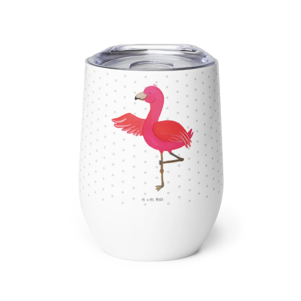 Wine cup flamingo yoga wine tumbler, mulled wine cup, wine goblet, premium wine tumbler, portable wine cup, wine glasses, hot drinks, drinking cup, stemless wine glasses, insulated tumbler, wine travel tumbler, Flamingo, pink, pink bird, bird of paradise, red, flamingo decoration, gift pink, gifts, gift idea, children, adults, girls, flamingo fans, summer, vacation, sea, unusual gifts in pink, pink gifts, girls gifts, small gifts, Caribbean feeling, funny sayings, yoga exercise, bird, namaste, mindfulness, anger, yoga, deep relaxation, agitation, relaxation