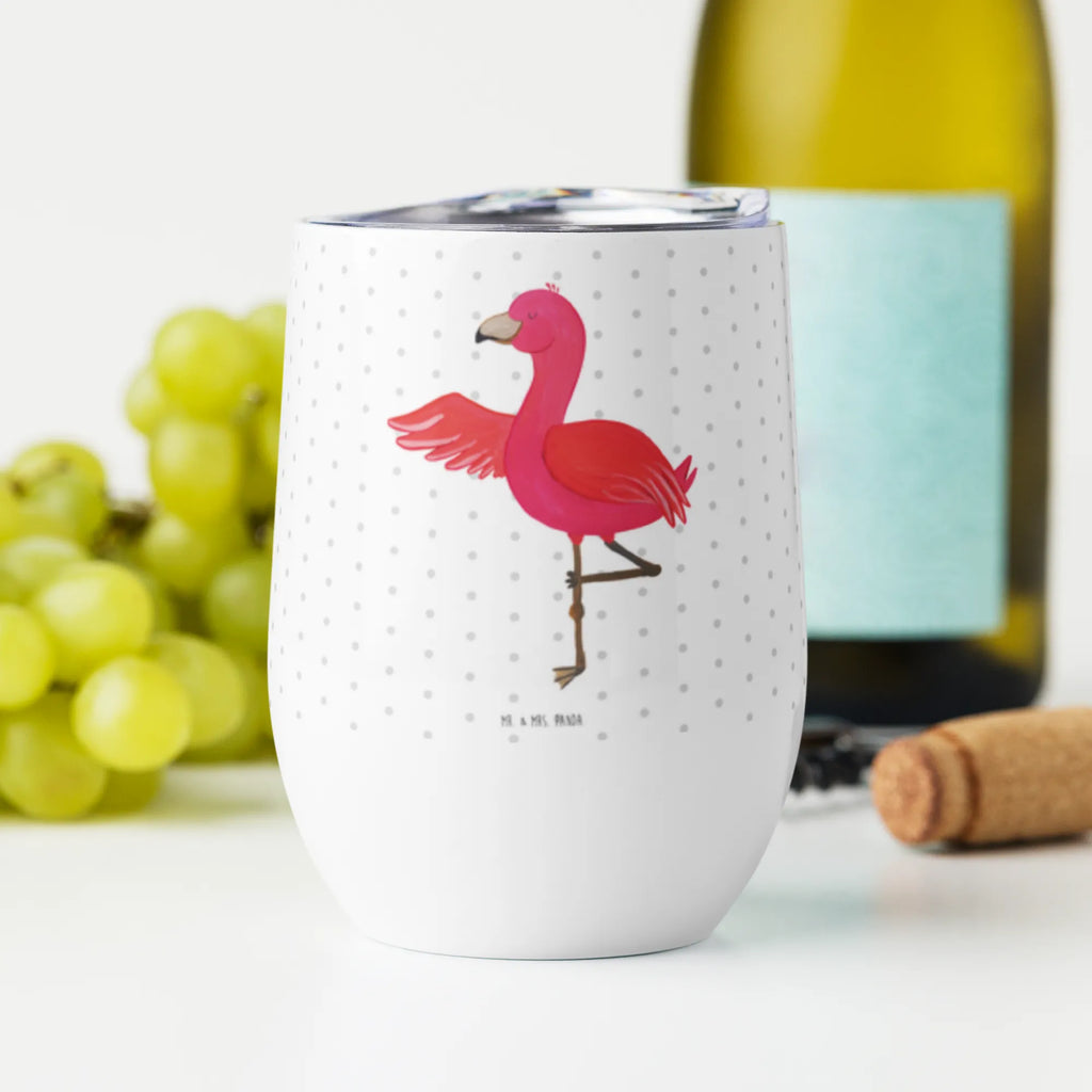 Wine cup flamingo yoga wine tumbler, mulled wine cup, wine goblet, premium wine tumbler, portable wine cup, wine glasses, hot drinks, drinking cup, stemless wine glasses, insulated tumbler, wine travel tumbler, Flamingo, pink, pink bird, bird of paradise, red, flamingo decoration, gift pink, gifts, gift idea, children, adults, girls, flamingo fans, summer, vacation, sea, unusual gifts in pink, pink gifts, girls gifts, small gifts, Caribbean feeling, funny sayings, yoga exercise, bird, namaste, mindfulness, anger, yoga, deep relaxation, agitation, relaxation