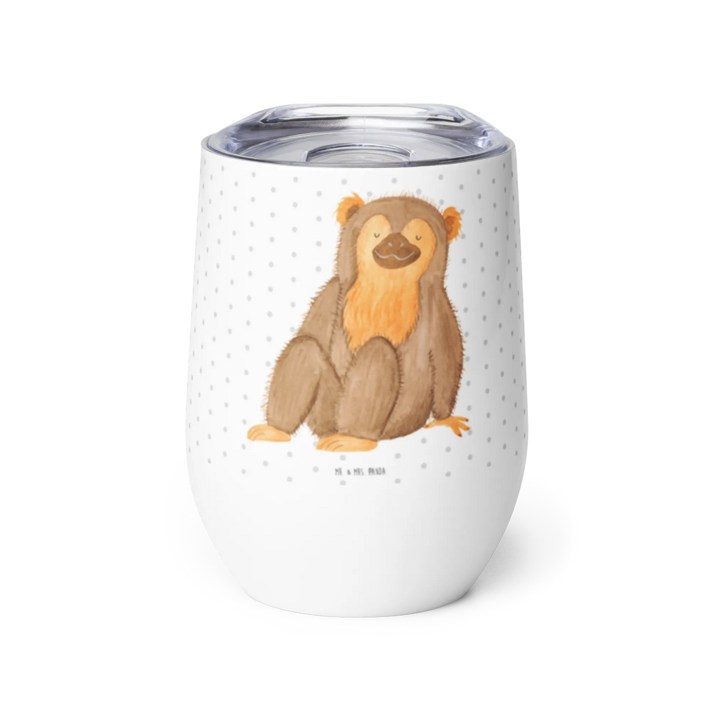 Kieliszek do wina Małpa Afryka, dzikie zwierzęta