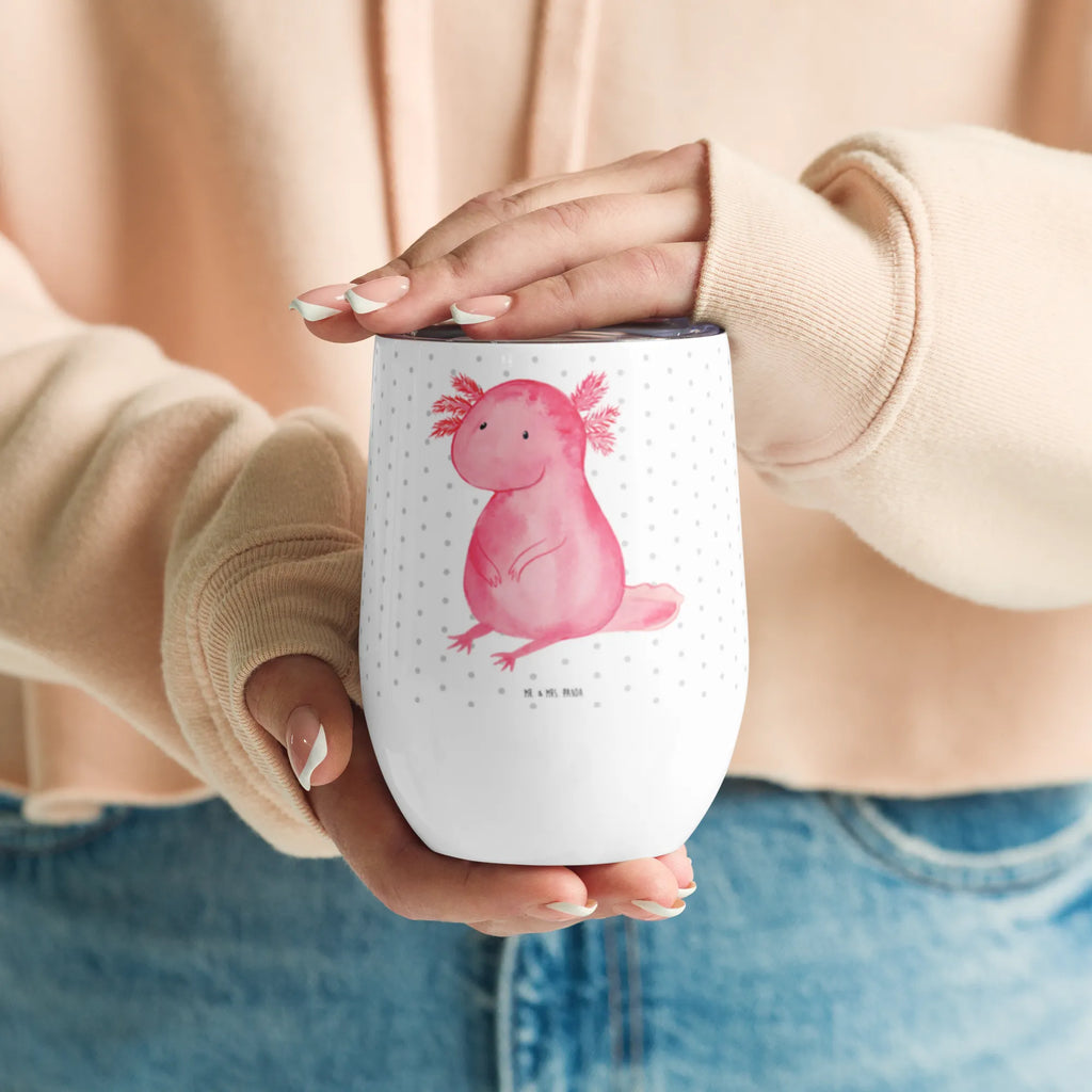 Kieliszek do wina aksolotl null Axolotl, Molch