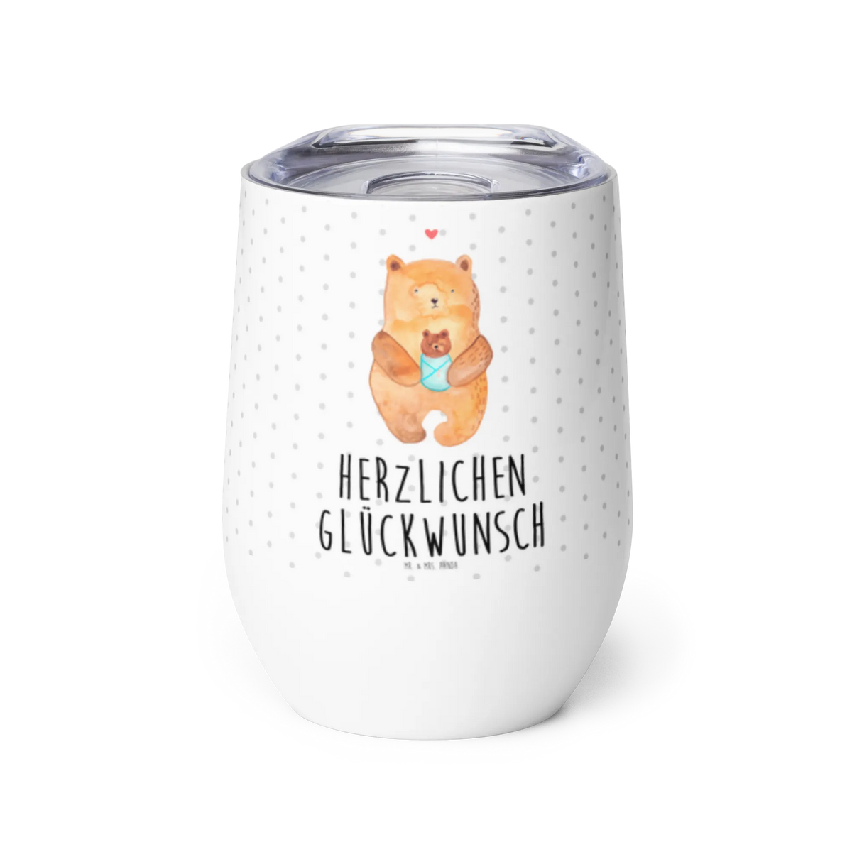 Weinbecher Bär Baby isoliertasse, Reisebecher, heißgetränkebecher, motivbecher, Thermobecher, Wein Thermobecher, edelstahl isolierbecher, Weinbecher, glühweinbecher, glühwein tasse, Outdoor Becher, Edelstahlbecher, Weintumbler, Edelstahl Weinbecher, Isolierbecher, edelstahl thermobecher, thermosbecher, Thermo Becher, kaffee tasse, reise kaffeebecher, Teddy, Bär, Teddybär, Eltern, Täufling, Neffe, Geburtstag, Enkelin, Mutter, Baby, Enkel, Geburt, Nichte, Glückwunsch, Taufe