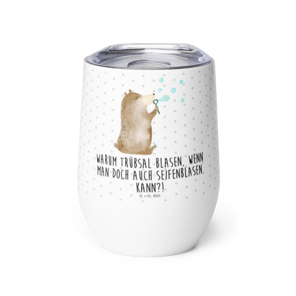 Kieliszek do wina niedźwiedź bańki mydlane Niedźwiedź, Miś, Pluszowy miś