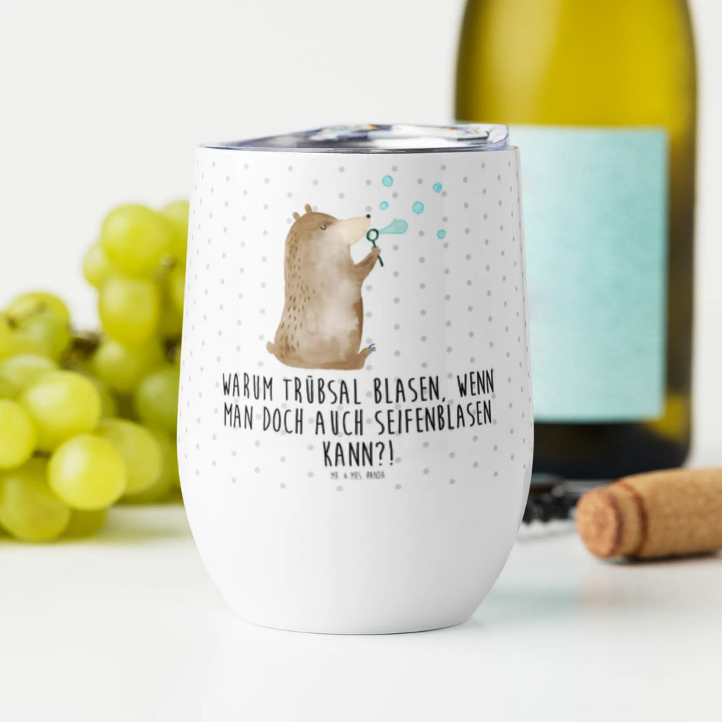 Kieliszek do wina niedźwiedź bańki mydlane Niedźwiedź, Miś, Pluszowy miś