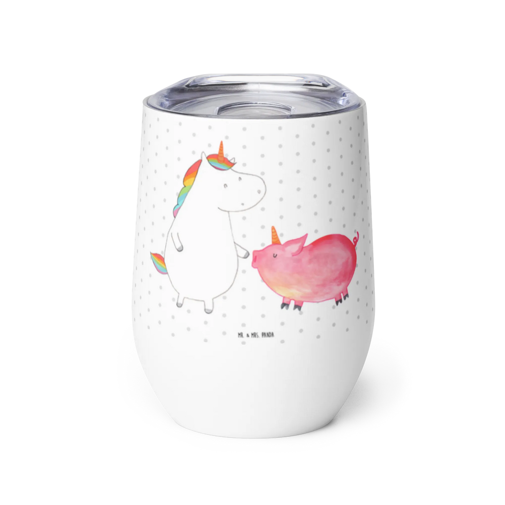 Kieliszek do wina jednorożec świnia Jednorożec, jednorożce, dekoracje jednorożca, jednorożec