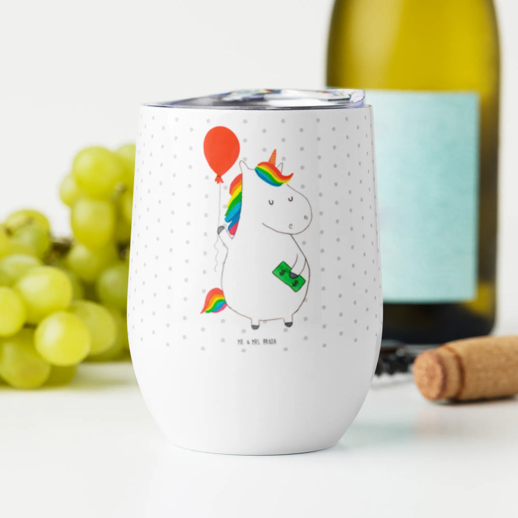 Wine cup unicorn balloon wine tumbler, insulated tumbler, hot drinks, wine travel tumbler, mulled wine cup, portable wine cup, drinking cup, wine goblet, premium wine tumbler, stemless wine glasses, wine glasses, unicorn, unicorns, lifelong, money, balloon, joy, saying, gift, fun, girlfriend, funny
