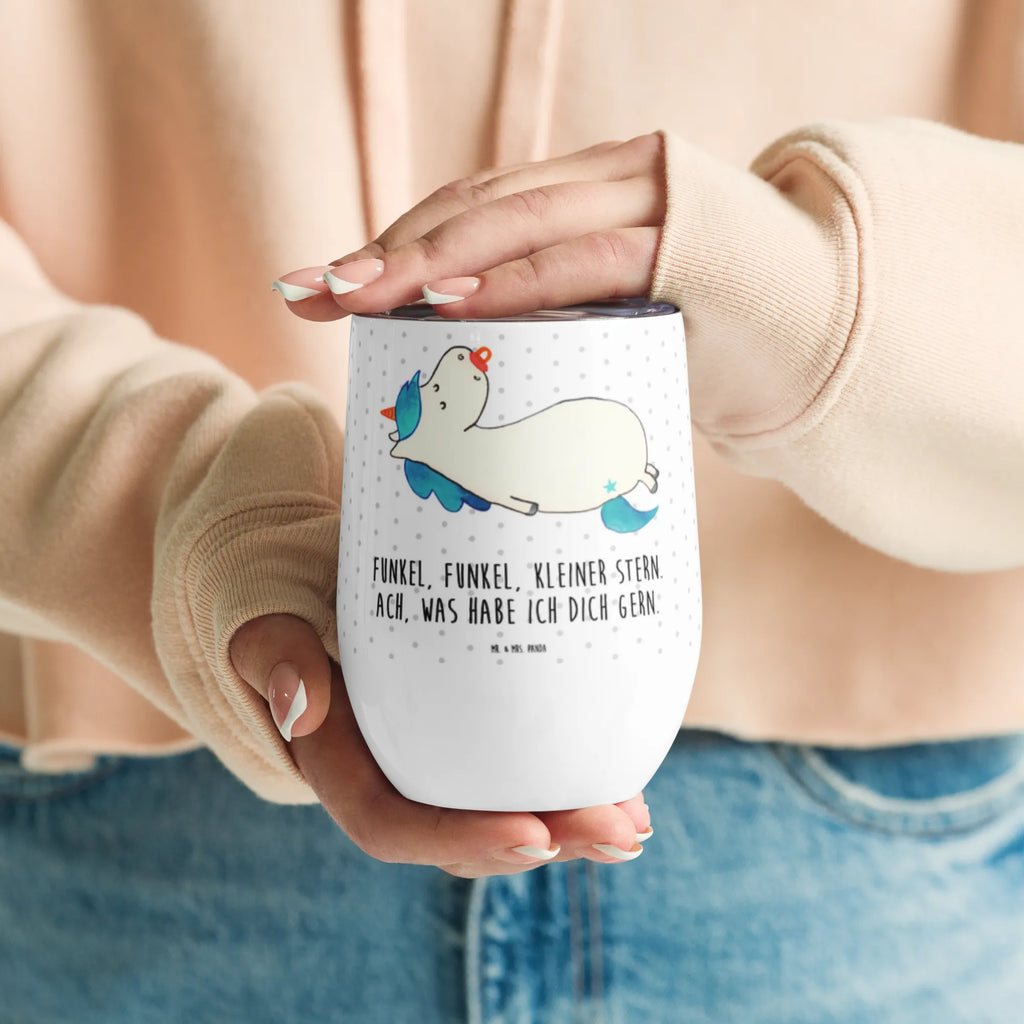 Kieliszek do wina Jednorożec smoczek Jednorożec, jednorożce, dekoracje jednorożca, jednorożec