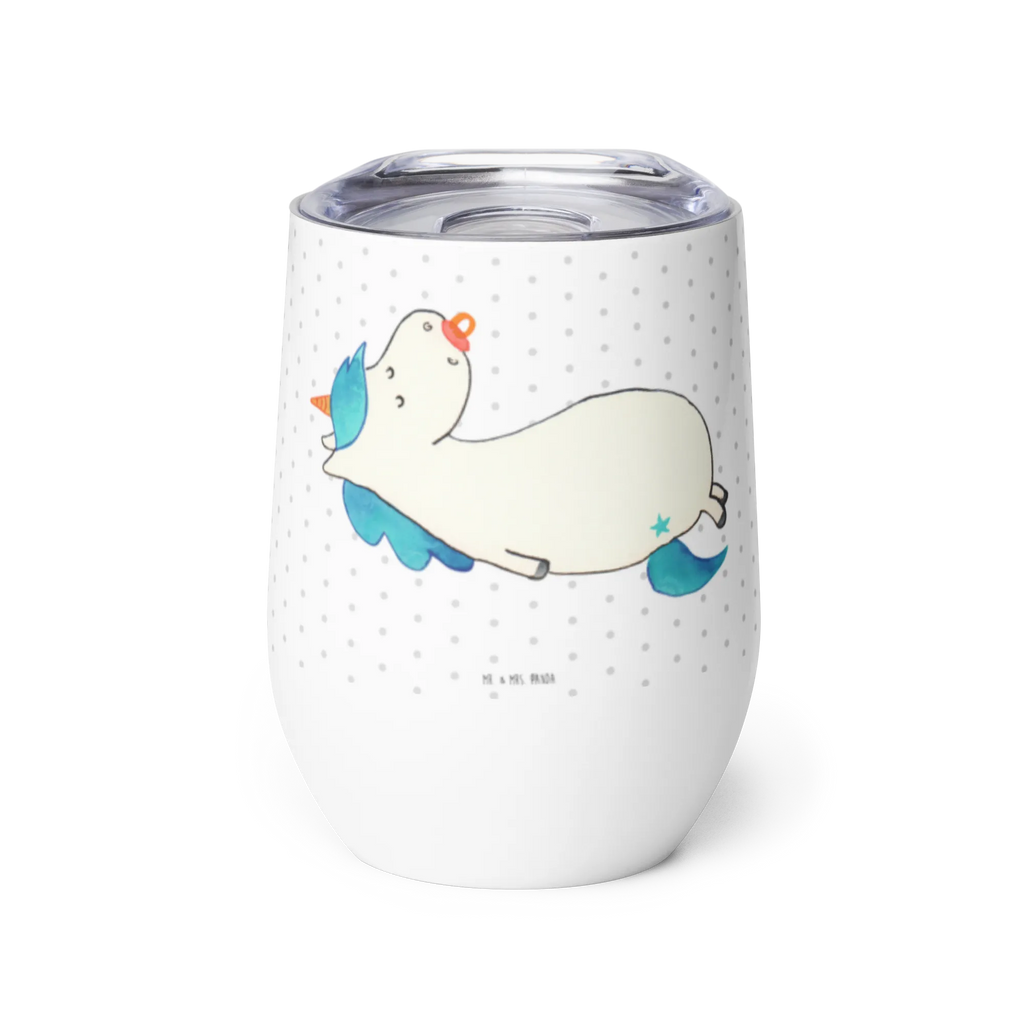 Kieliszek do wina Jednorożec smoczek Jednorożec, jednorożce, dekoracje jednorożca, jednorożec