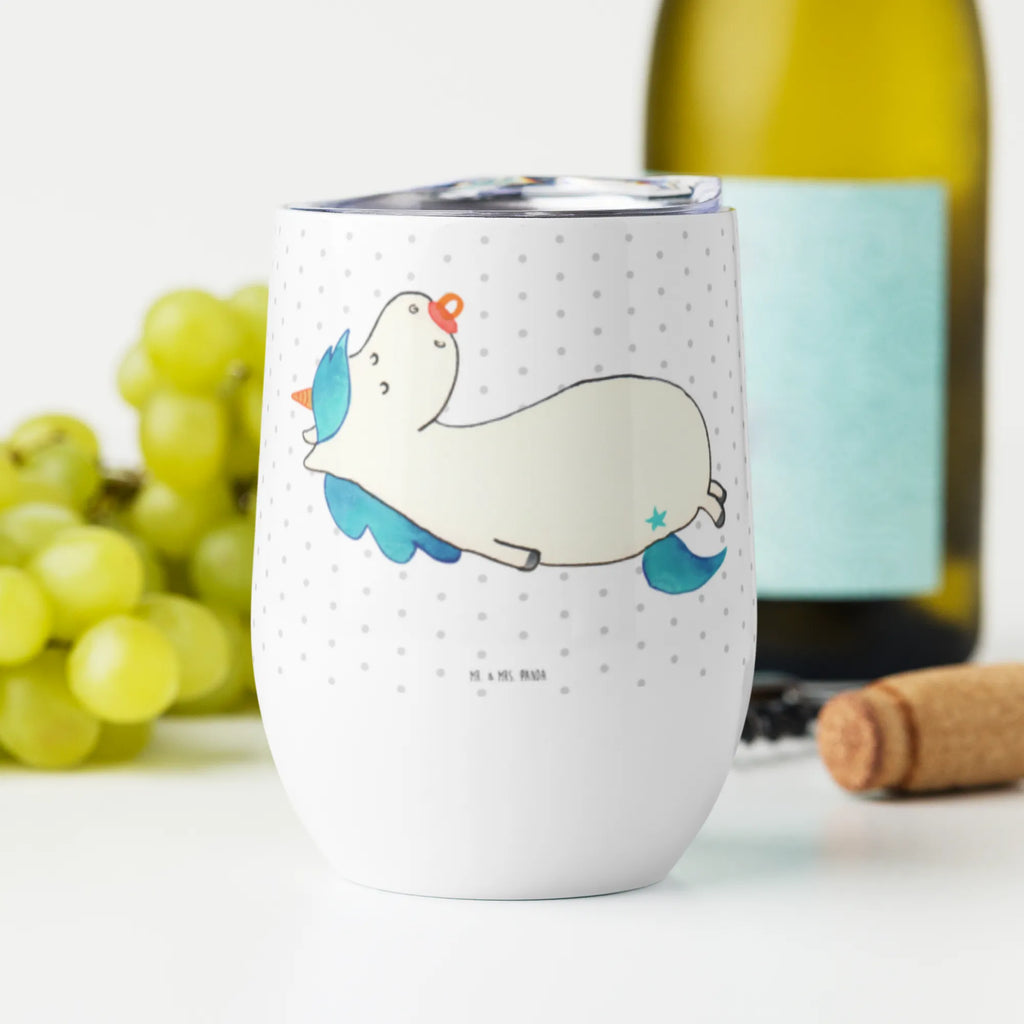 Kieliszek do wina Jednorożec smoczek Jednorożec, jednorożce, dekoracje jednorożca, jednorożec