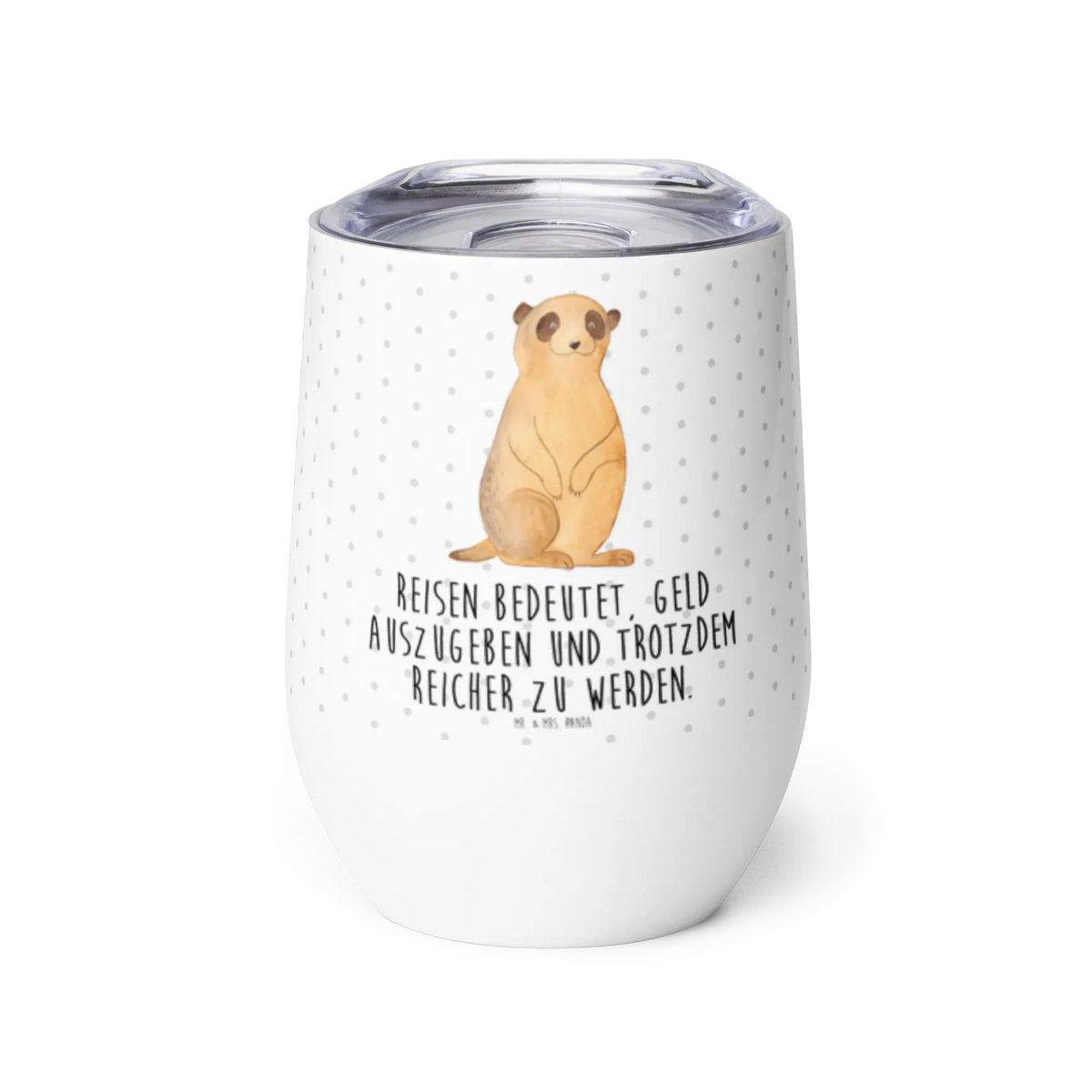 Weinbecher Erdmännchen Isolierbecher, Wein Thermobecher, heißgetränkebecher, thermosbecher, Outdoor Becher, Thermo Becher, Edelstahl Weinbecher, kaffee tasse, glühweinbecher, edelstahl thermobecher, Weintumbler, edelstahl isolierbecher, Weinbecher, motivbecher, Edelstahlbecher, isoliertasse, Reisebecher, reise kaffeebecher, glühwein tasse, Thermobecher, Wildtiere, Afrika, Reisen, Afrikareise, Weltreise, Spruch, Traveling, Erdmännchen, Roadtrip