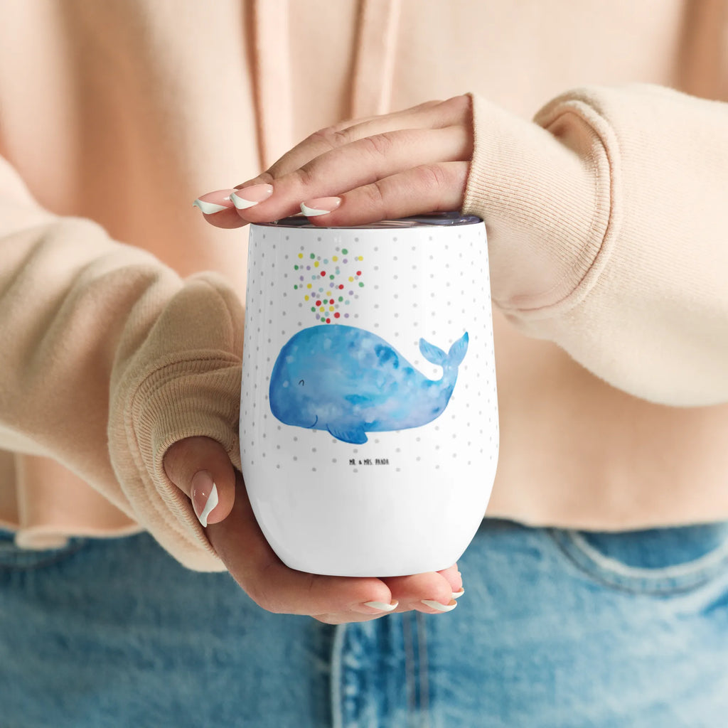 Wine cup whale confetti wine goblet, mulled wine cup, portable wine cup, hot drinks, insulated tumbler, drinking cup, stemless wine glasses, wine tumbler, wine travel tumbler, premium wine tumbler, wine glasses, Seafood, aquatic animals, ocean, sea, fish, shells, corals, reef, whale, narwhal, sea urchin, lobster, platypus, turtle, manatee, crocodile, orca, shrimp, gifts for seafood lovers, water world, underwater animals, underwater world, vacation, deep sea, seafood fans, gift ideas, seafood decoration, seafood posters, period of life, whales, confetti, motivation, birthday, new beginning, diet, Whale, new start, losing weight, separation