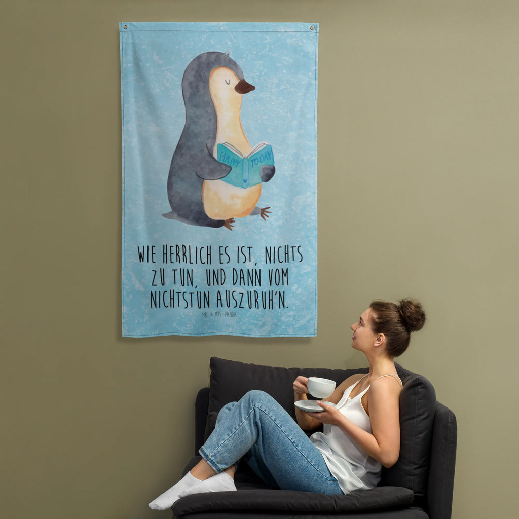 Tapestry Penguin A book Boho, Schmuck-Wandbehang, Kinderzimmer, Wandtuch, Textil-Kunst, Wandbild, Tapisserie, Wandbehang, Wandteppich, Kinderzimmer Deko, Tapestry, Wanddeko, Kinderzimmer Wanddeko, Dekoration, Kinderzimmer Wand, Wand Deko, Pinguin, Ferien, Nichtstun, Bücherwurm, Pinguine, Freizeit, Lesen, Buch, Faulenzen, Urlaub