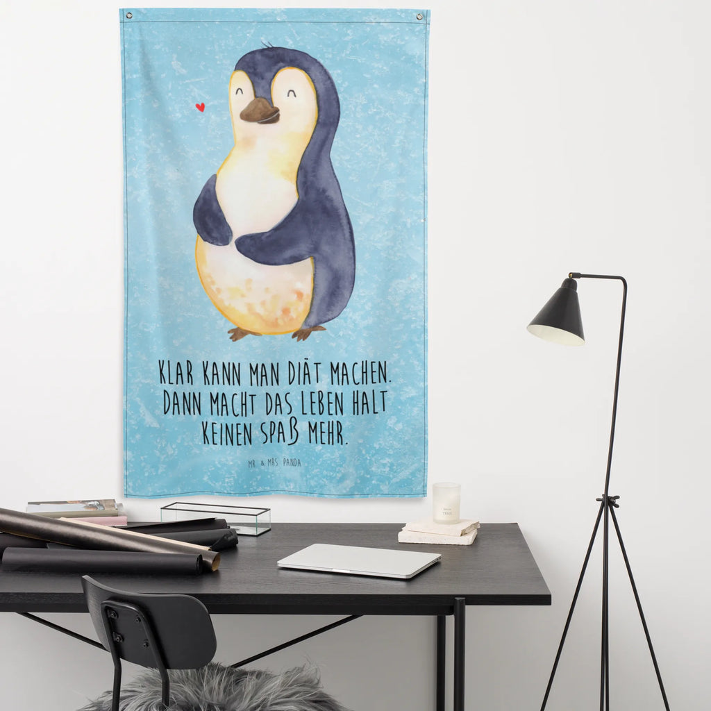 Tapestry Penguin diet Kinderzimmer Deko, Kinderzimmer Wand, Kinderzimmer, Dekoration, Wandbild, Wanddeko, Wandbehang, Schmuck-Wandbehang, Tapestry, Kinderzimmer Wanddeko, Wandteppich, Textil-Kunst, Tapisserie, Boho, Wand Deko, Wandtuch, Pinguin, Körperliebe, Diät, Gewicht, Selbstliebe, Abspecken, Selbstrespekt, Pinguine, Motivation, Abnehmen