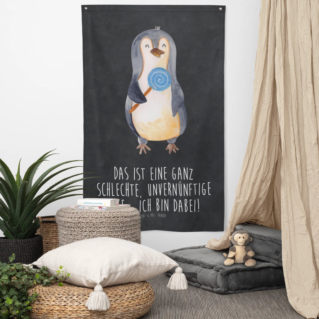 Tapestry Penguin lollipop Wand Deko, Kinderzimmer Wanddeko, Tapestry, Kinderzimmer, Wandbild, Kinderzimmer Wand, Boho, Textil-Kunst, Wandteppich, Wandtuch, Dekoration, Schmuck-Wandbehang, Kinderzimmer Deko, Tapisserie, Wanddeko, Wandbehang, Pinguin, Blödsinn, Lolli, Rebell, Pinguine, Rabauke, Spruch, Gauner, Ganove, Süßigkeiten