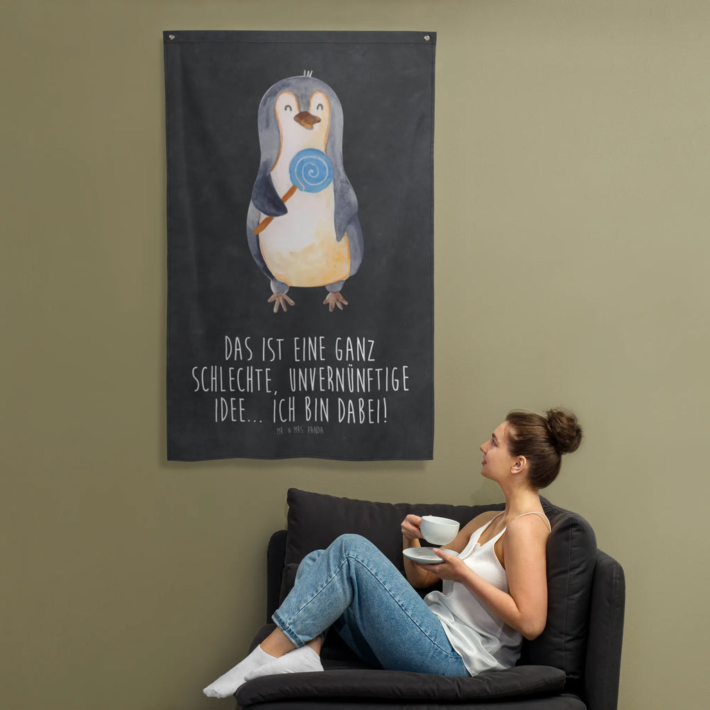 Tapestry Penguin lollipop Wand Deko, Kinderzimmer Wanddeko, Tapestry, Kinderzimmer, Wandbild, Kinderzimmer Wand, Boho, Textil-Kunst, Wandteppich, Wandtuch, Dekoration, Schmuck-Wandbehang, Kinderzimmer Deko, Tapisserie, Wanddeko, Wandbehang, Pinguin, Blödsinn, Lolli, Rebell, Pinguine, Rabauke, Spruch, Gauner, Ganove, Süßigkeiten