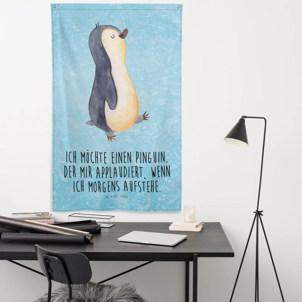 Tapestry Penguin march Wandbehang, Wand Deko, Boho, Kinderzimmer Wanddeko, Wandtuch, Wandbild, Tapisserie, Kinderzimmer Deko, Schmuck-Wandbehang, Tapestry, Textil-Kunst, Kinderzimmer Wand, Wandteppich, Pinguin, Bruder, Frühaufsteher, Langschläfer, Pinguine, Schwester, Familie