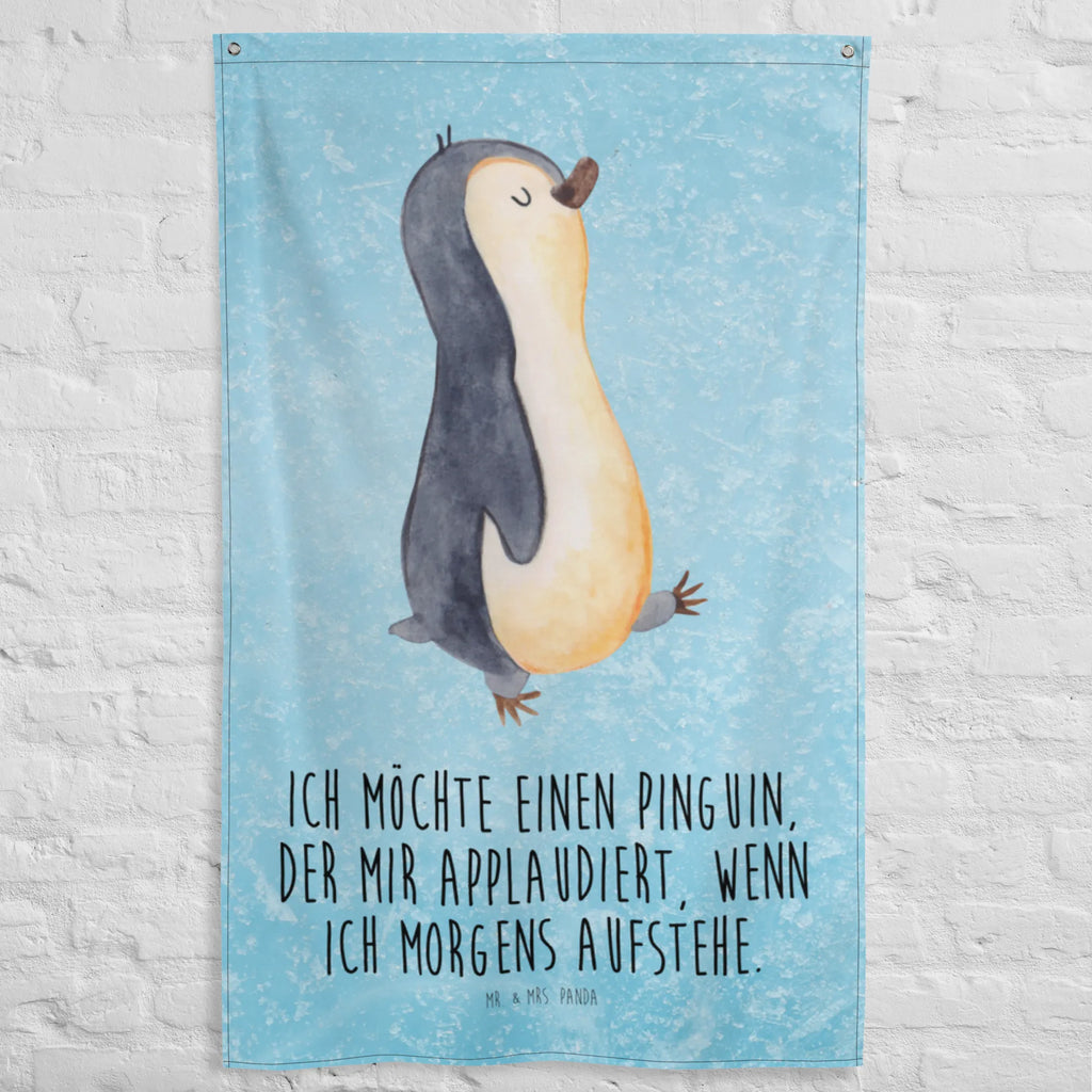 Tapestry Penguin march Wandbehang, Wand Deko, Boho, Kinderzimmer Wanddeko, Wandtuch, Wandbild, Tapisserie, Kinderzimmer Deko, Schmuck-Wandbehang, Tapestry, Textil-Kunst, Kinderzimmer Wand, Wandteppich, Pinguin, Bruder, Frühaufsteher, Langschläfer, Pinguine, Schwester, Familie