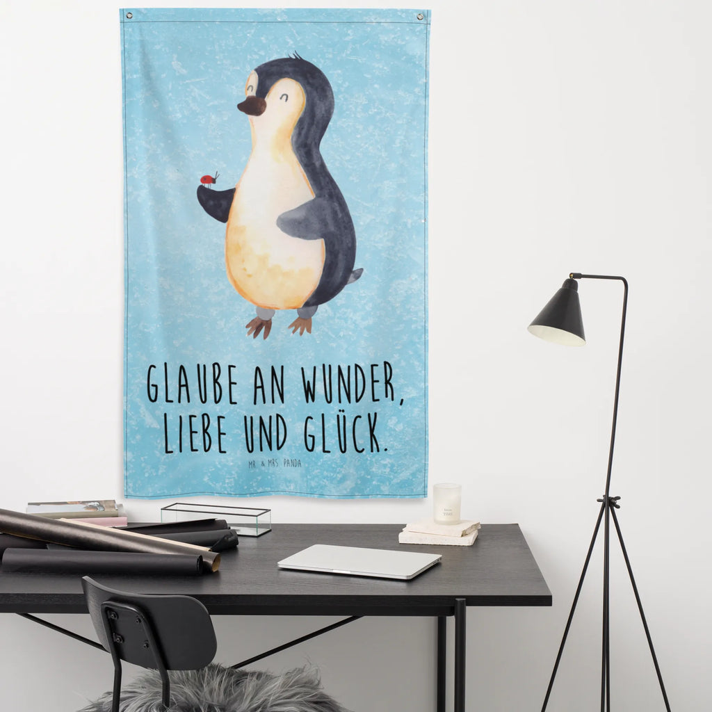 Tapestry Penguin ladybug Kinderzimmer Wanddeko, Wandtuch, Kinderzimmer Wand, Dekoration, Wand Deko, Tapestry, Textil-Kunst, Wandteppich, Wandbild, Kinderzimmer Deko, Boho, Wandbehang, Kinderzimmer, Wanddeko, Tapisserie, Schmuck-Wandbehang, Pinguin, Lebensfreude, Pinguine, Freude, Wunder, Marienkäfer, Liebe, Glück