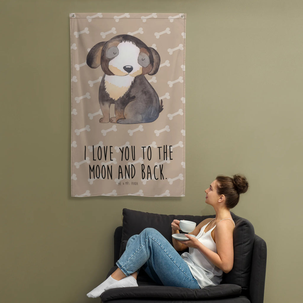 Tapestry Dog Relax Textil-Kunst, Kinderzimmer Wanddeko, Wand Deko, Tapisserie, Boho, Wandbild, Wandtuch, Kinderzimmer Wand, Wandteppich, Wandbehang, Tapestry, Kinderzimmer Deko, Schmuck-Wandbehang, Sprüche, Hund, Hunderasse, Hundebesitzer, Hundemotiv, Haustier, Tierliebhaber, Schwarzer Hund, Liebe, Hundeglück, Hundeliebe