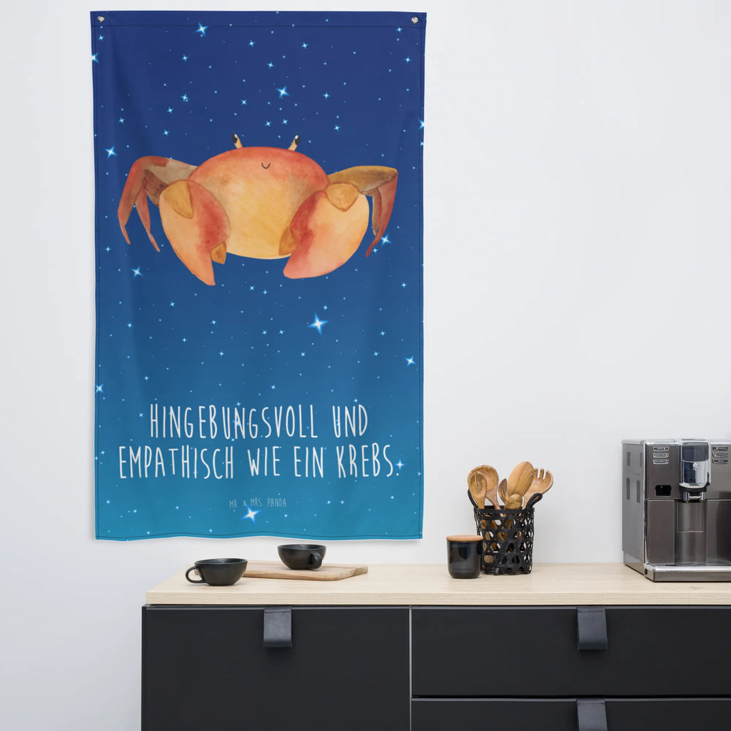 Tapestry Star sign Cancer Tapestry, Decoration, Boho, Wall hanging, constellations, birthdays, astrology, zodiac, date of birth, month of birth, present june, birthday june, crab, present sea, birthday july, present july, crab zodiac sign, crab present, crabs, sea animal