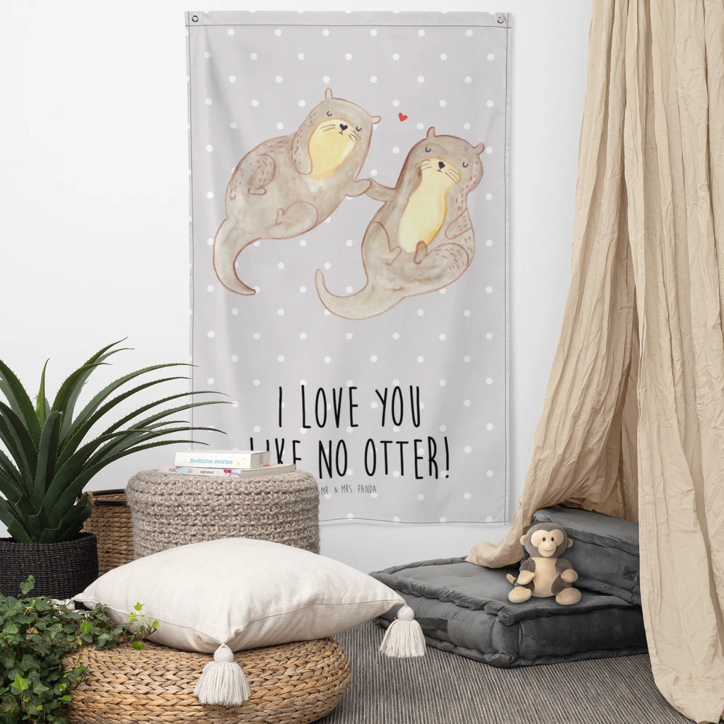 Wandteppich Otter händchenhaltend Boho, Kinderzimmer, Tapestry, Kinderzimmer Wand, Wand Deko, Wanddeko, Kinderzimmer Deko, Wandbild, Wandbehang, Dekoration, Wandtuch, Kinderzimmer Wanddeko, Wandteppich, Tapisserie, Schmuck-Wandbehang, Textil-Kunst, Otter, Fischotter, Seeotter, Otter Seeotter See Otter