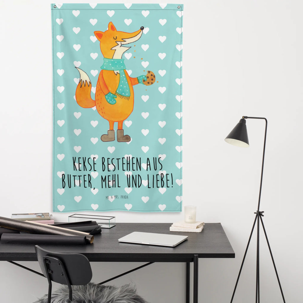 Wandteppich Fuchs Keks Wandteppich, Dekoration, Kinderzimmer Wand, Schmuck-Wandbehang, Wandtuch, Boho, Wanddeko, Kinderzimmer Wanddeko, Wandbehang, Wandbild, Kinderzimmer, Kinderzimmer Deko, Tapestry, Textil-Kunst, Tapisserie, Wand Deko, Fuchs, Füchse, Weihnachtszeit, Küche Deko, Backen Spruch, Liebe, Winter, Kekse, Plätzchen