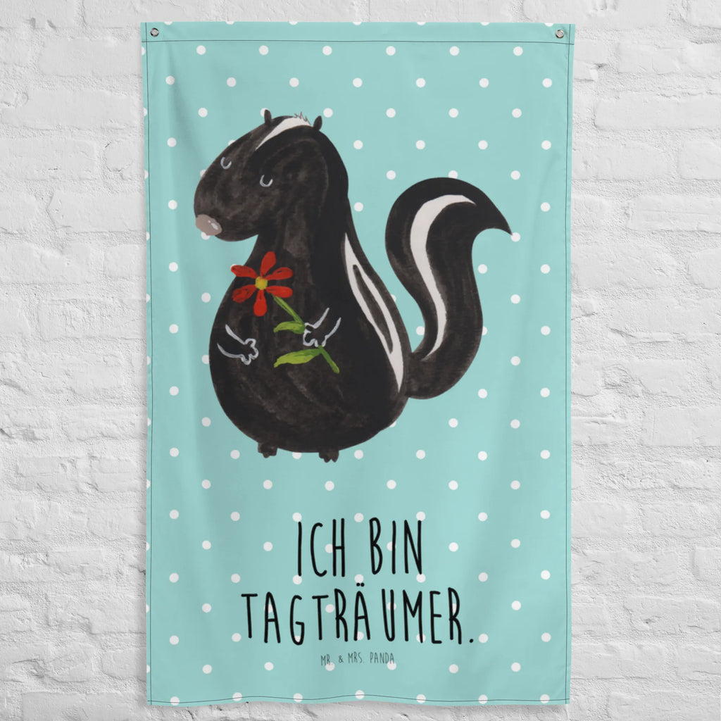 Tapestry skunk flower Tapestry, Dekoration, Textil-Kunst, Boho, Kinderzimmer Wand, Kinderzimmer Wanddeko, Wand Deko, Kinderzimmer Deko, Wanddeko, Tapisserie, Wandbehang, Kinderzimmer, Wandtuch, Schmuck-Wandbehang, Wandteppich, Wandbild, Stinktier, Skunk, Raubtier, Stinker, Träume, verträumt, Dreams, Tagträumer, Wildtier, Stinki