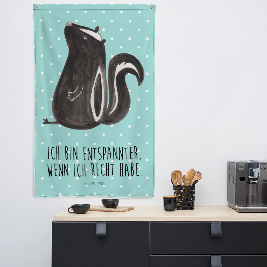 Arrasy skunks siedzenie Textil-Kunst, Boho, Wandbild, Kinderzimmer Deko, Wandteppich, Wandtuch, Wandbehang, Kinderzimmer, Kinderzimmer Wand, Tapisserie, Wand Deko, Wanddeko, Tapestry, Schmuck-Wandbehang, Dekoration, Kinderzimmer Wanddeko, Stinktier, Skunk, Besserwisser, Büro, Stinki, Recht, Wildtier, Raubtier, Stinker, Spruch